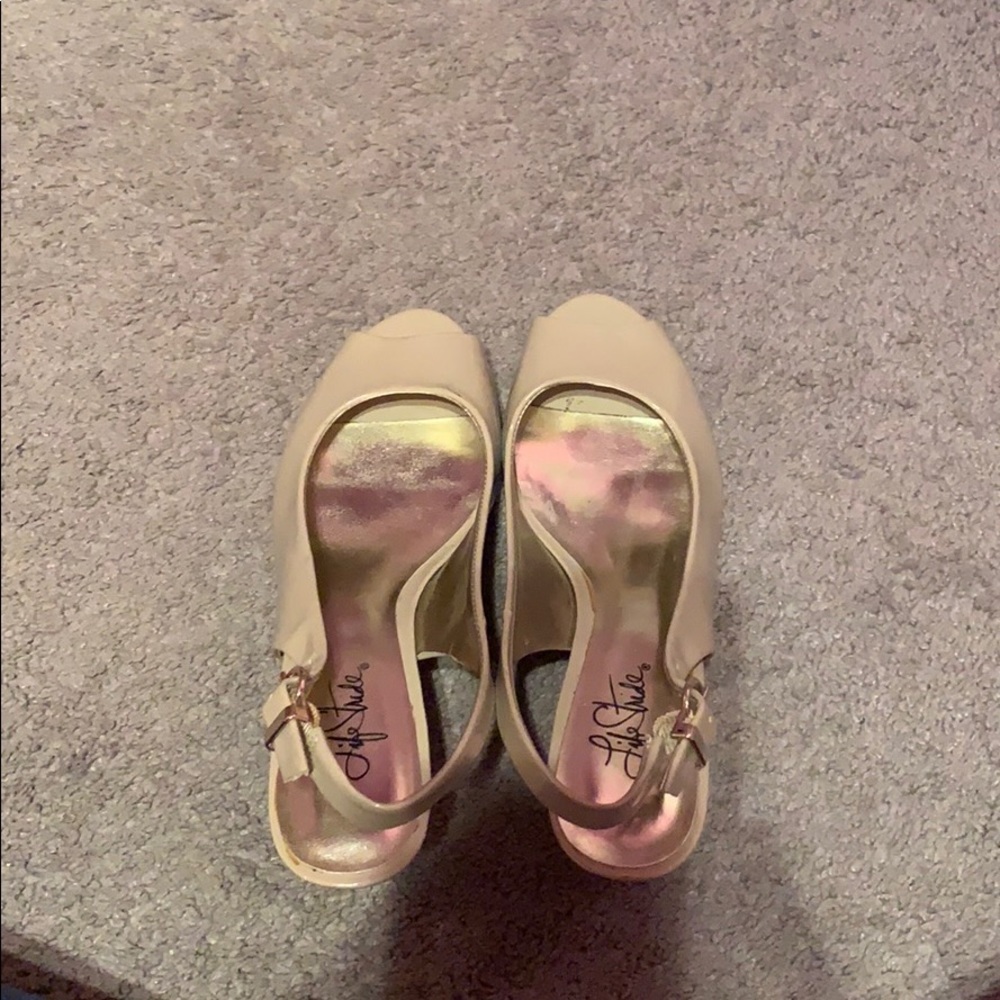Nude heels